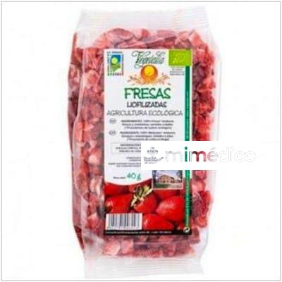 FRESAS LIOFILIZADAS 40GR. VEGETALIA