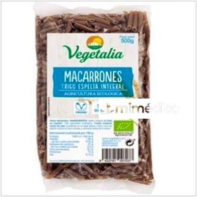 MACARRONES DE ESPELTA INTEGRAL 500GR. BIO VEGETALIA