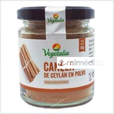 CANELA DE CEYLAN POLVO 80GR. BIO VEGETALIA