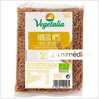 FIDEOS N º5 INTEGRALES 670GR. BIO VEGETALIA