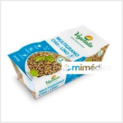 VASITO MULTIGRANO DE CHIA Y LINO  2UDSX125GR. BIO VEGETALIA