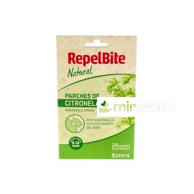 REPEL BITE NATURAL 24 PARCHES REPELENTES