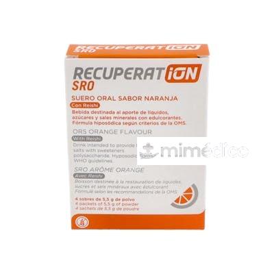 RECUPERAT-ION SUERO ORAL SABOR NARANJA 4SBRS. RECUPERAT-ION