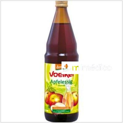 VINAGRE DE MANZANA SIN FILTRAR 750ML. VOELKEL