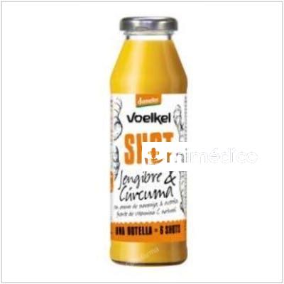 SHOT DE JENGIBRE CURCUMA NARANJA ACEROLA LIMON 280 VOELKEL