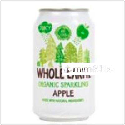 REFRESCO DE MANZANA 330ML. BIO WHOLE EARTH