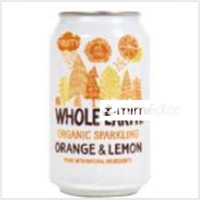 REFRESCO DE NARANJA Y LIMON 330ML. BIO WHOLE EARTH