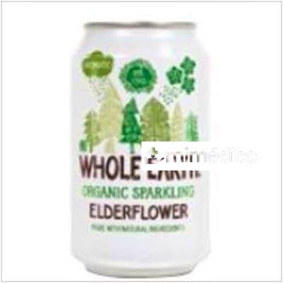 REFRESCO DE SAUCO 330ML. BIO WHOLE EARTH