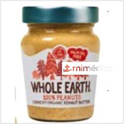 CREMA DE CACAHUETE CRUJIENTE 227GR. BIO WHOLE EARTH