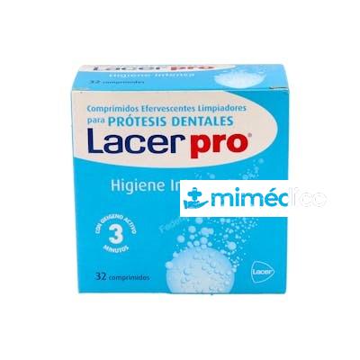 LACER PROTABS LIMPIZA PROTESIS DENTAL 32COMP. LACER