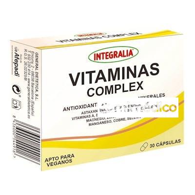 VITAMINAS COMPLEX SENIOR 30CAP. INTEGRALIA