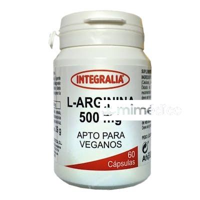 L-ARGININA 500MG. 60CAP. INTEGRALIA