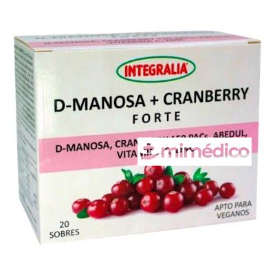 D-MANOSA + CRANBERRY PLUS 20SBRS. INTEGRALIA