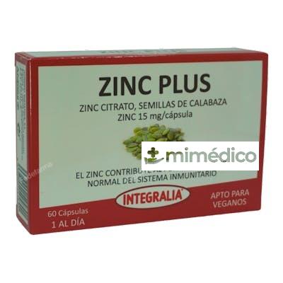 ZINC PLUS 60CAP. INTEGRALIA