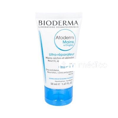 ATODERM MANOS-UÑAS CREMA HIDRATANTE 50ML. BIODERMA