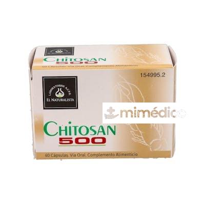CHITOSAN 500MG. 60CAP. EL NATURALISTA