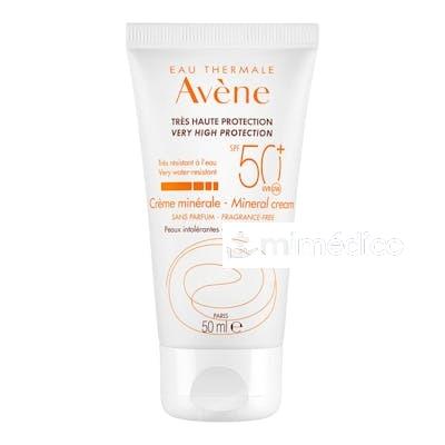 CREMA SOLAR MINERAL SPF 50+ SIN PERFUME 50ML. AVENE