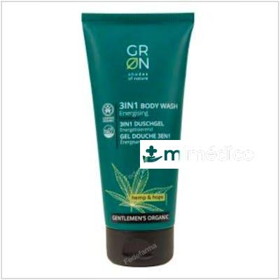 BODY WASH 3EN1 CAÑAMO Y LUPULO 200ML. GRN