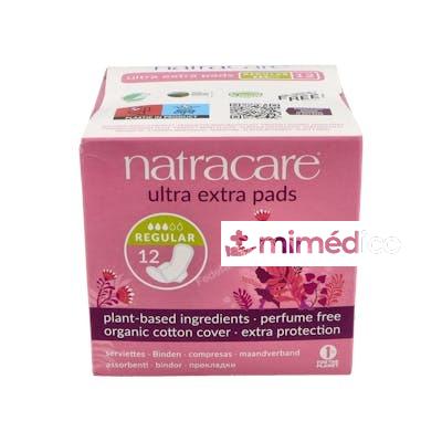 COMPRESA NORMAL CON ALAS 12UDS. ULTRA EXTRA NATRACARE
