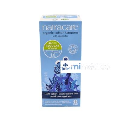 TAMPON REGULAR CON APLICADOR 16UDS. NATRACARE