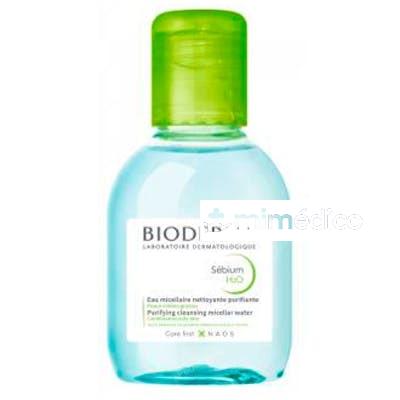 SEBIUM H2O SOLUCION MICELAR ACNE 100ML. BIODERMA