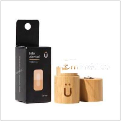 HILO DENTAL+ESTUCHE DE BAMBU. NATURBRUSH