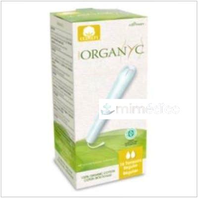 TAMPONES REGULAR CON APLICADOR 16UD. ORGANYC