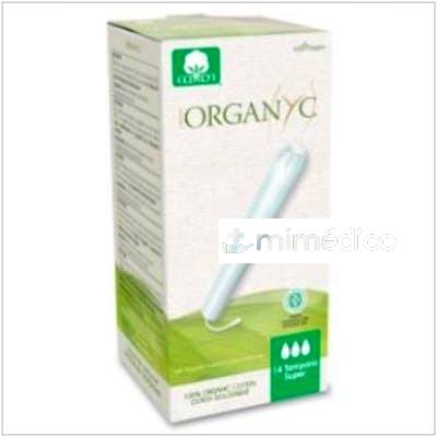 TAMPONES SUPER CON APLICADOR 14UD. ORGANYC