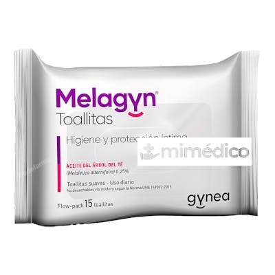 MELAGYN TOALLITAS FLOW PACK 15UNID. GYNEA