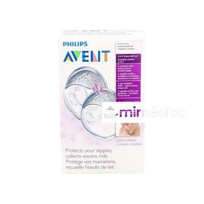CONCHAS PROTECTORAS DE PEZONES 2UD. SCF157/02 AVENT