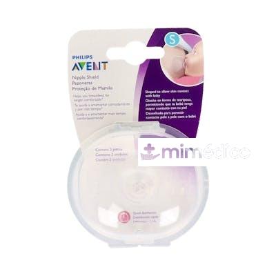 AVENT 2 PEZONERAS SILICONA MINI