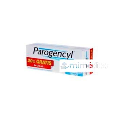 PAROGENCYL CONTROL 20% GRATIS DENTIFRICO 2X125ML. PAROGENCYL