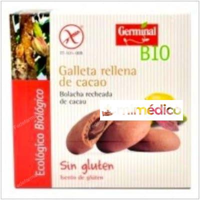 GALLETAS RELLENAS DE CACAO 200GR. BIO SG GERMINAL BIO