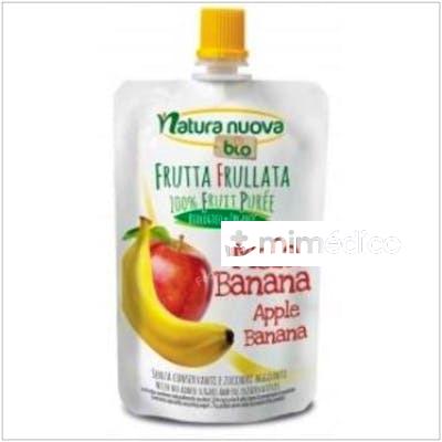 PURE DE MANZANA Y PLATANO 100GR. BIO FRULLA