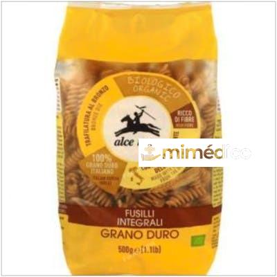 FUSILLI DE TRIGO INTEGRAL 500GR. BIO ALCE NERO