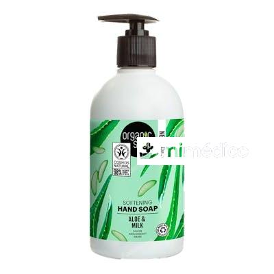 JABON DE MANOS SUAVIZANTE ALOE DE BARBADOS 500ML. ORGANIC SHOP
