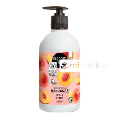 JABON DE MANOS NUTRITIVO ROSA MELOCOTON 500ML. ORGANIC SHOP