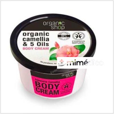 CREMA CORPORAL CAMELIA JAPONESA 250ML. ORGANIC SHOP