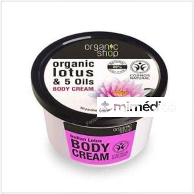 CREMA CORPORAL LOTO INDIO 250ML. ORGANIC SHOP