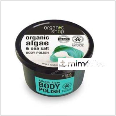 EXFOLIANTE CORPORAL ALGAS DEL ATLANTICO 250ML. ORGANIC SHOP