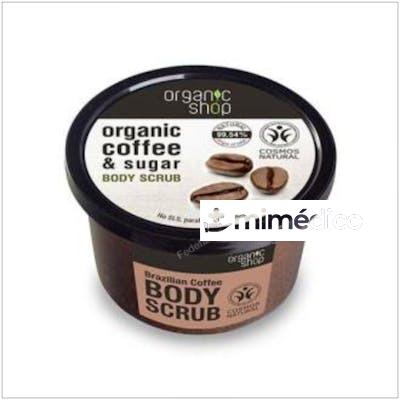 EXFOLIANTE CORPORAL BRAZILIAN COFFEE 250ML. ORGANIC SHOP
