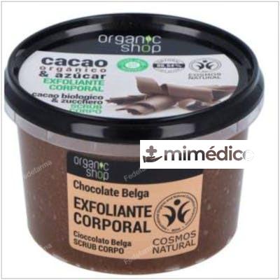 EXFOLIANTE CORPORAL CHOCOLATE BELGA 250ML. ORGANIC SHOP