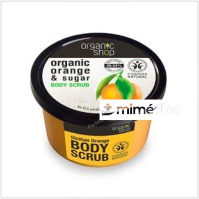 EXFOLIANTE CORPORAL NARANJA SICILIANA 250ML. ORGANIC SHOP