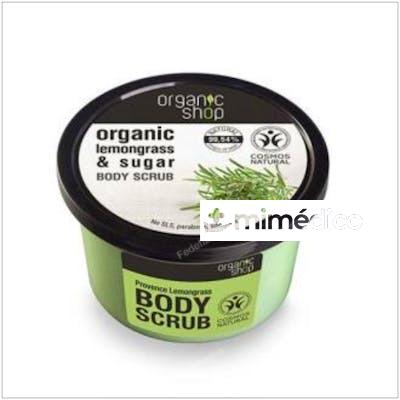 EXFOLIANTE CORPORAL PROVENCE LEMONGRASS 250ML. ORGANIC SHOP