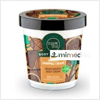 CREMA CORPORAL HIDRATANTE CREMA  VAINILLA 450ML. ORGANIC SHOP