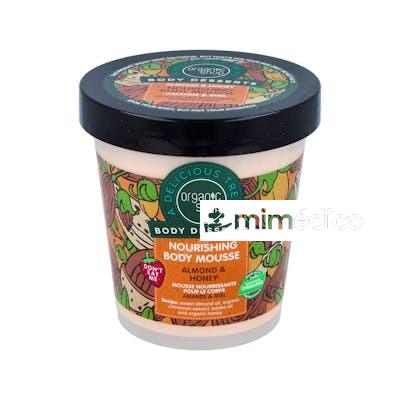 MOUSSE CORPORAL NUTRITIVA  ALMENDRA Y MIEL 450ML. ORGANIC SHOP