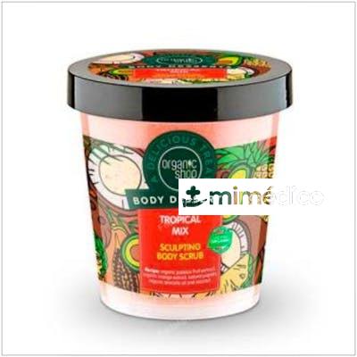 EXFOLIANTE CORP MODELADOR MEZCLA TROPICAL 450ML. ORGANIC SHOP