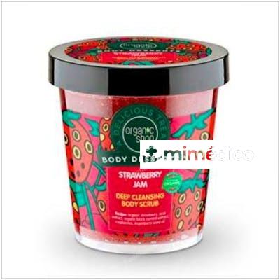 EXFOLIANTE CORP PROFUNDA MERMELADA FRESA 450ML. ORGANIC SHOP