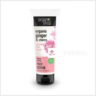 PEELING FACIAL LIMPIADOR JENGIBRE Y CEREZAS 75ML. ORGANIC SHOP