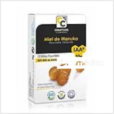 CARAMELOS RELLENOS MIEL  MANUKA IAA10+ 12UD. COMPTOIRS & COMPAGNIES